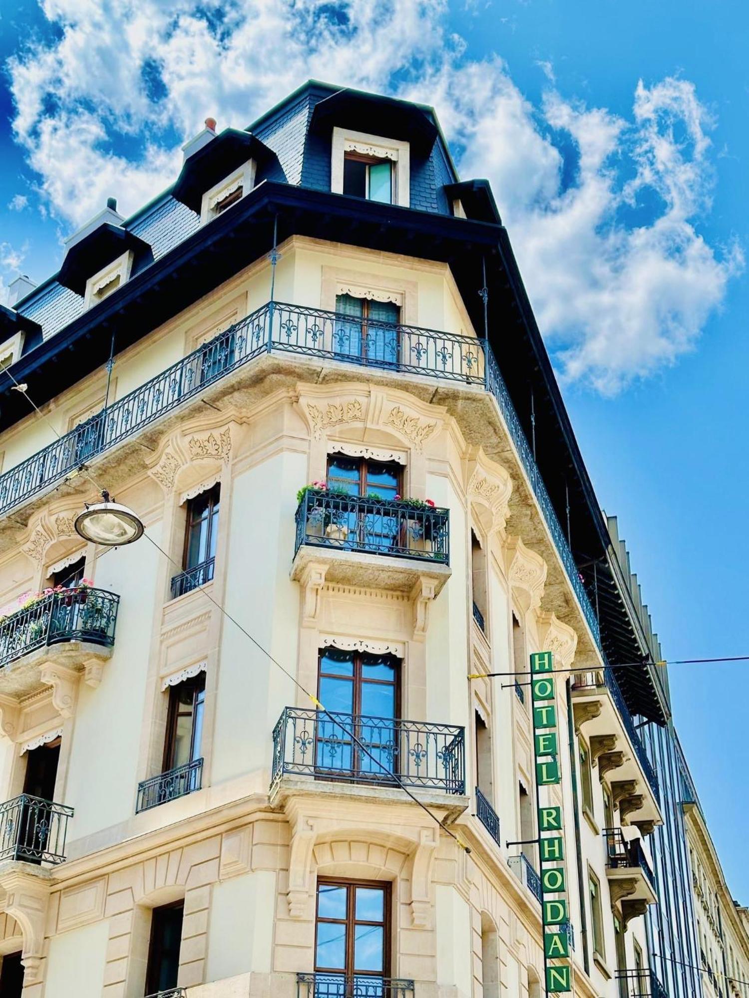 Rhodania Boutique Hotel Женева Экстерьер фото
